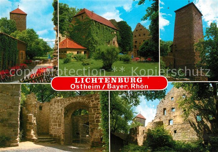 Ostheim Rhoen Lichtenburg Burgruine