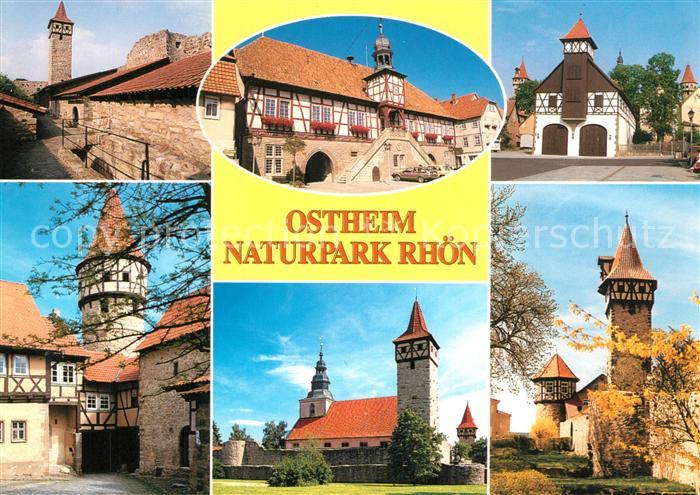 Ostheim Rhoen Kirchenburg Sankt Michael Rathaus