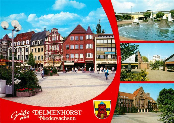 Delmenhorst Marktplatz Park Ortsansichten Theater Kleines Haus