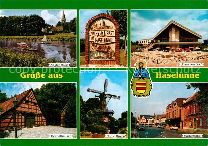 Haseluenne Haus am See Muehle Huven Heimathaeuser Marktstrasse