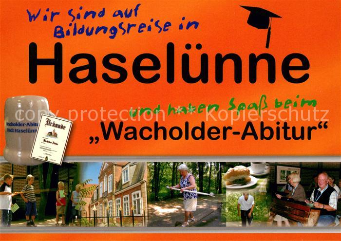 Haseluenne Bildungsreise Wacholder Abitur