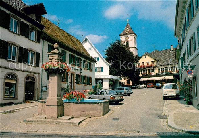 Kandern Brunnen Rathaus