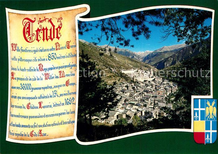 Tende Alpes Maritimes Fliegeraufnahme