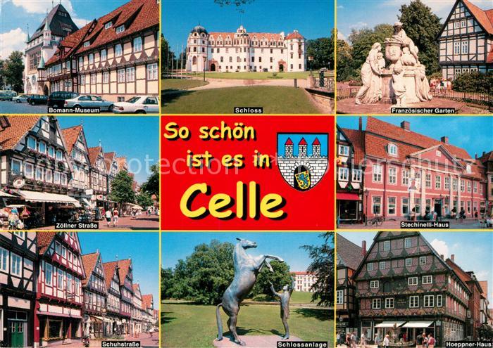 Celle Niedersachsen Bomann Museum Schloss Hoeppener Haus Strechinell Haus Franzo