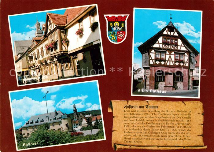 Hofheim Taunus Altes Rathaus Kellerei Wappen