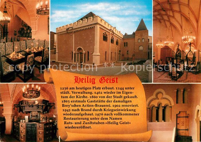 Mainz Rhein Heilig Geist Restaurant Kellerstuben