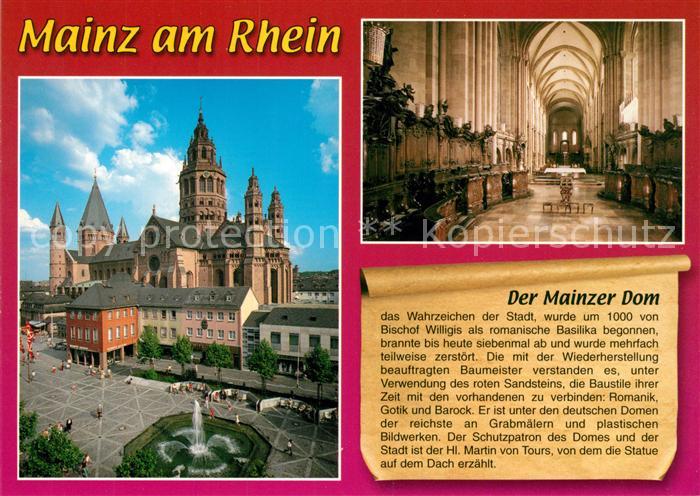 Mainz Rhein Dom Chorraum