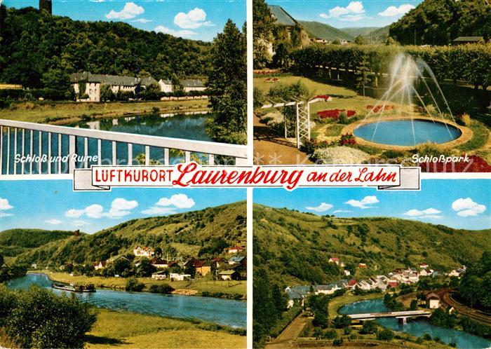 Laurenburg Schlosspark Fontaine Ruine