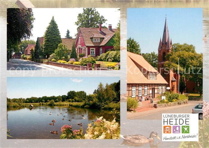Hanstedt Nordheide Rathausstrasse Dorfteich Kuesterhaus