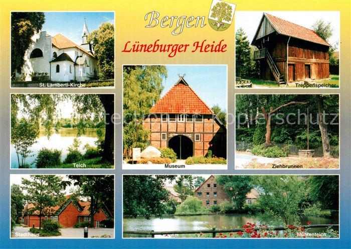 Bergen Celle Museum Lamberti Kirche Ziehbrunnen Muehlenteich