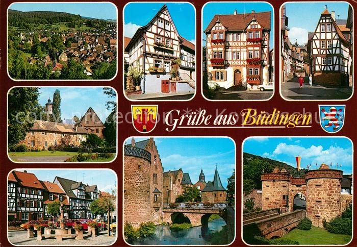 Buedingen Hessen Fachwerk Burg