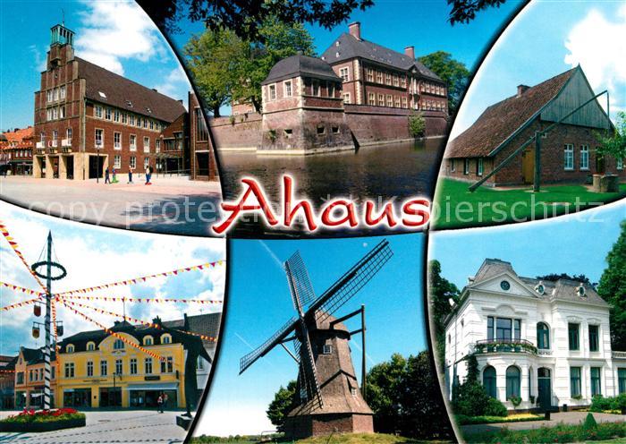 Ahaus Rathaus Schloss Windmuehle