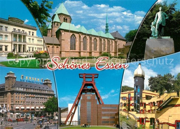 Essen Ruhr Denkmal Foerderturm Einkaufszentrum