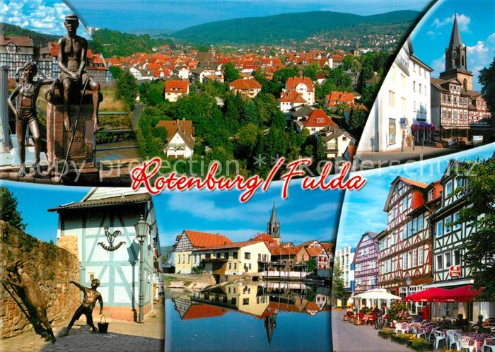 Rotenburg Fulda Panorama Stadtansichten