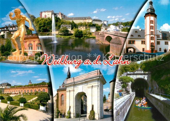 Weilburg Rathaus Schleuse Torbogen Schloss Denkmal