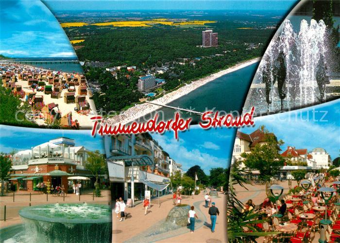 Timmendorfer Strand Fliegeraufnahme Strand Kurpromenade