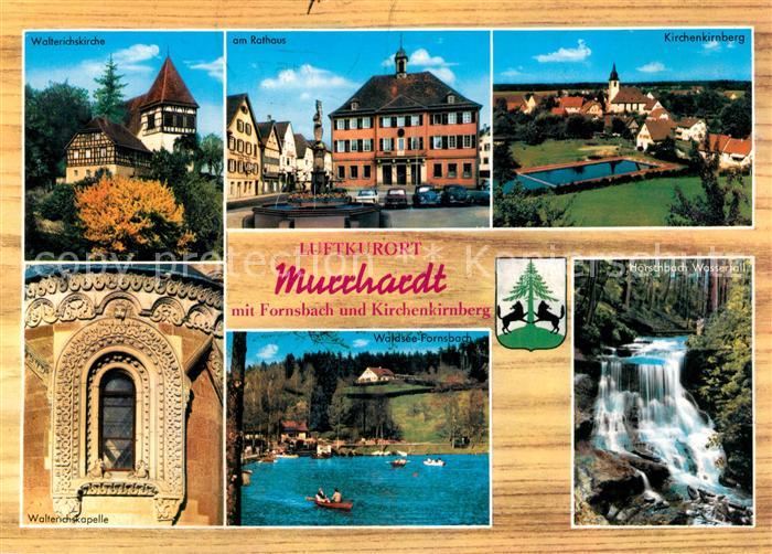 Murrhardt Walterichskirche Rathaus Kirchenkirnberg Walterichskapelle Waldsee For