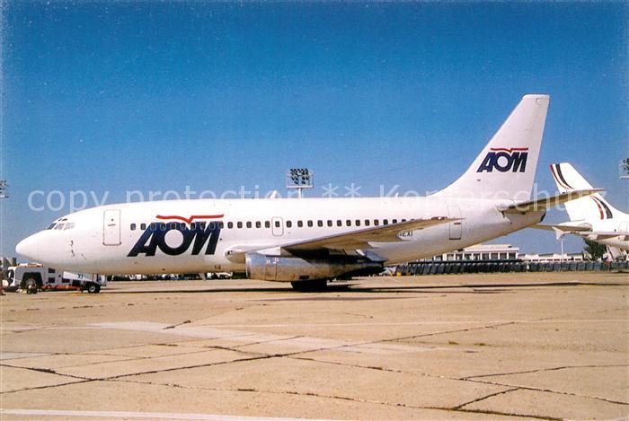Flugzeuge Zivil A.O.M. B-737-200 Advanced F.GEXI C/N 22