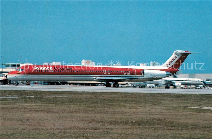 Flugzeuge Zivil Avianca Mc Donnell Douglas MD-83 EI-CBY
