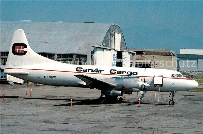 Flugzeuge Zivil CanAir Cargo Convair 580 C-FBHW c/n 29