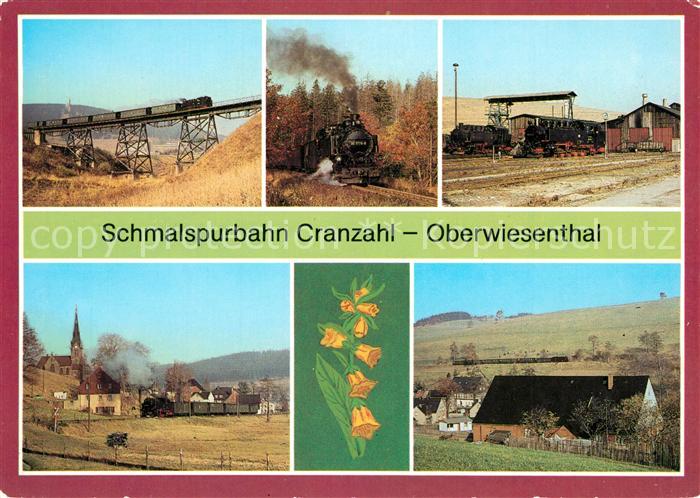 Eisenbahn Schmalspurbahn Cranzahl-Oberwiesenthal
