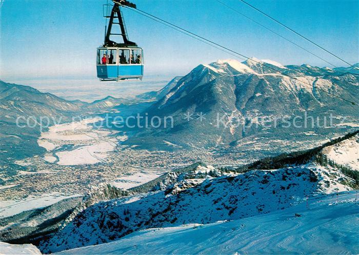 Seilbahn Hochalm Osterfelderkopf Garmisch-Partenkirchen
