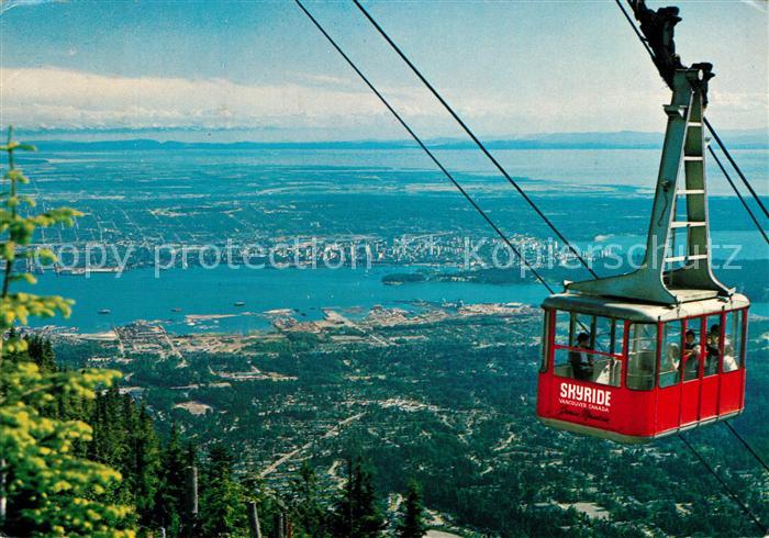 Seilbahn Grouse Mountain Skyride North Vancouver Canada