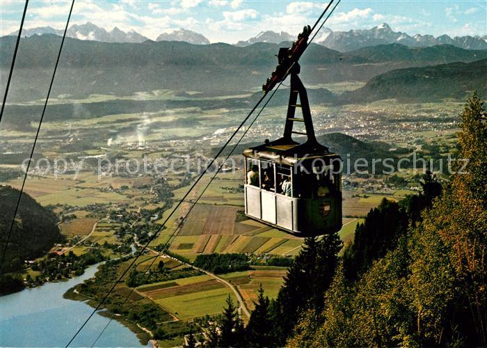 Seilbahn Kanzelbahn Ossiachersee Villach Julische Alpen
