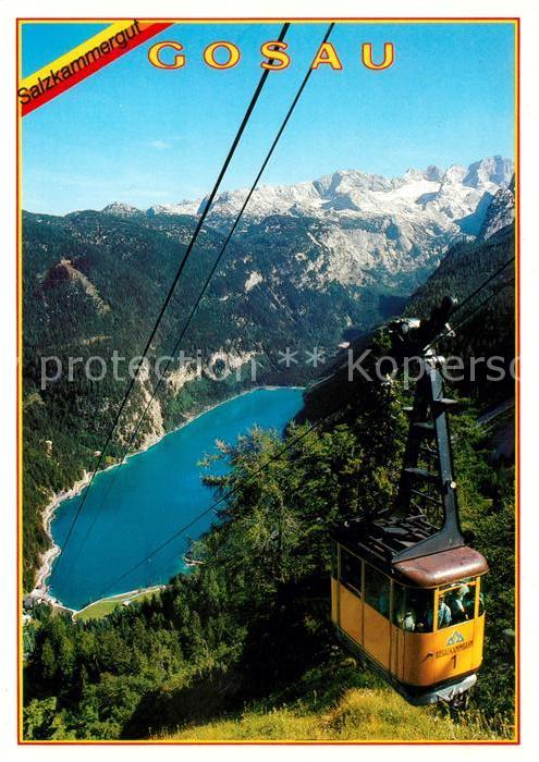 Seilbahn Gablonzerhuette Gosau Gosausee Hoher Dachstein