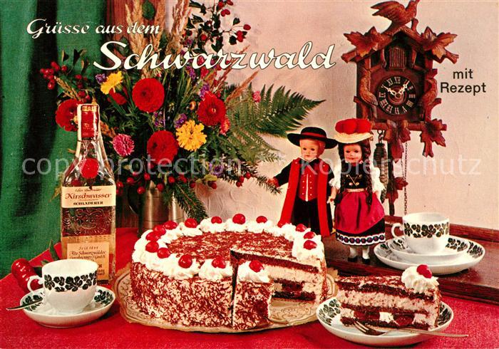 Lebensmittel Schwarzwälder Kirschtorte Rezept Kuckuc