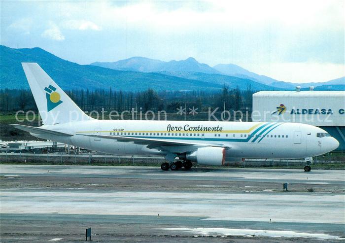 Flugzeuge Zivil Aero Continente B-767-219 ER CC-CJP c/n 24150
