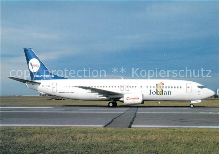 Flugzeuge Zivil Jordan Aviation B-737-4Y0 OK-TVR c/n 23