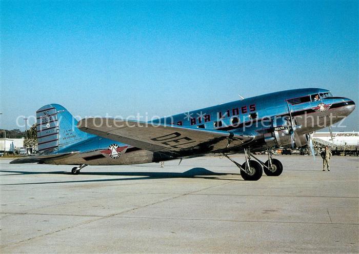 Flugzeuge Zivil Delta Airlines DC-3 NC28341