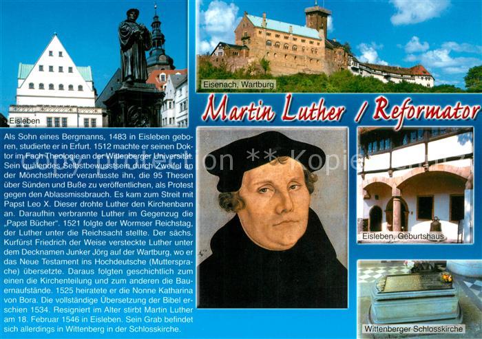 Luther Martin Eisleben Geburtshaus Eisenach Wartburg