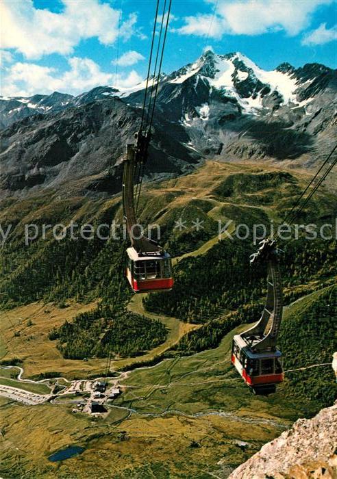 Seilbahn Schnalstaler Gletscherbahn Kurzras Salurnspitze