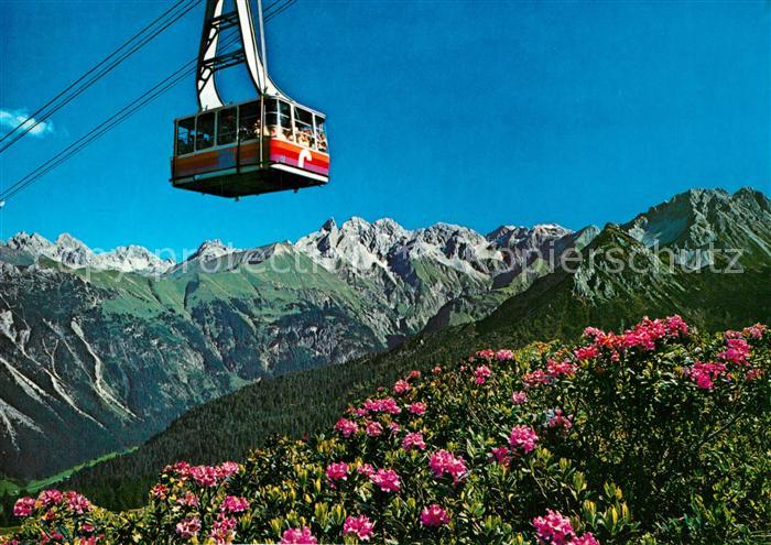 Seilbahn Fellhorn Oberstdorf Kratzer Maedelegabelgruppe