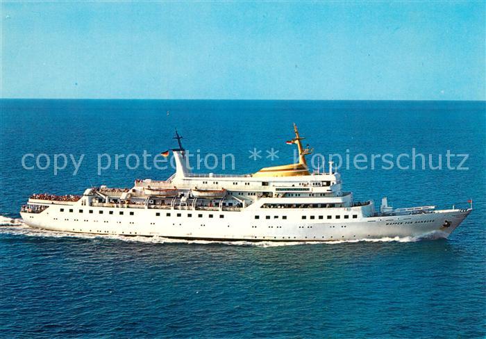 Schiffe Ships Navires MS Wappen von Hamburg