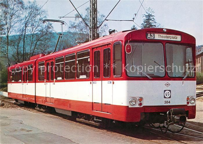 Strassenbahn Stadtbahn-Gelenktriebwagen Typ U2 Stadtwerke Frankfurt am Main