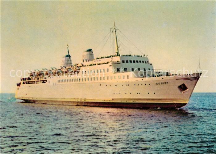 Schiffe Ships Navires Faehrschiff Sassnitz