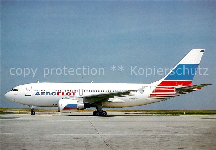 Flugzeuge Zivil Aeroflot Airbus A 310-300