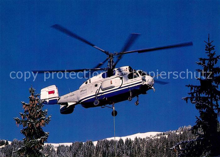 Hubschrauber Helikopter Aeroflot Heliswiss Ka-32 CCCP-31000 Hasliberg