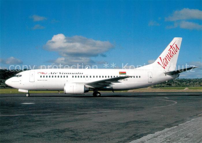Flugzeuge Zivil Air Vanuatu B-737-3Q8 YJ-AV18 c/n 28054