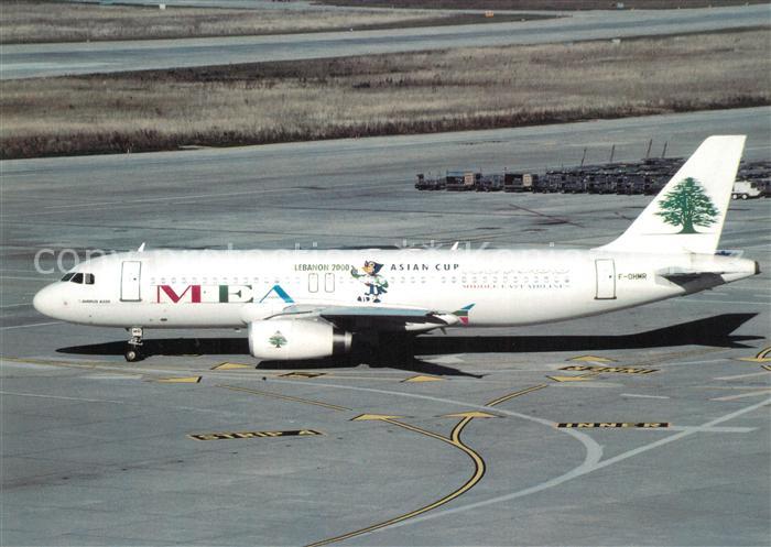 Flugzeuge Zivil MEA Airlines A 320-232 F-OHMR cn 676
