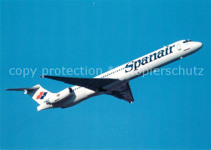 Flugzeuge Zivil Spanair McD Douglas MD-83 EC-GBA cn 49626