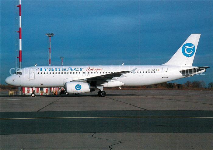 Flugzeuge Zivil Trans Aer Cologne Airbus A320-231 EI-TL