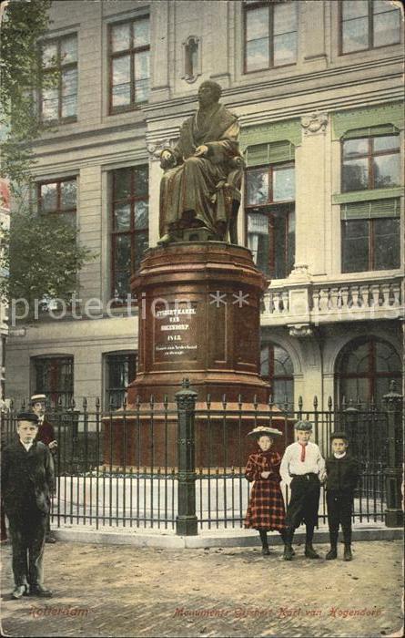 Rotterdam Monument Gijsbert Karl Hogendorp