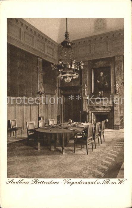 Rotterdam Stadhuis Vergaderxaal