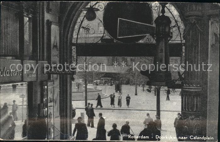 Rotterdam Doorkijkje Calandplein