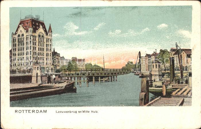 Rotterdam Leeuwenbrug Witte Huis