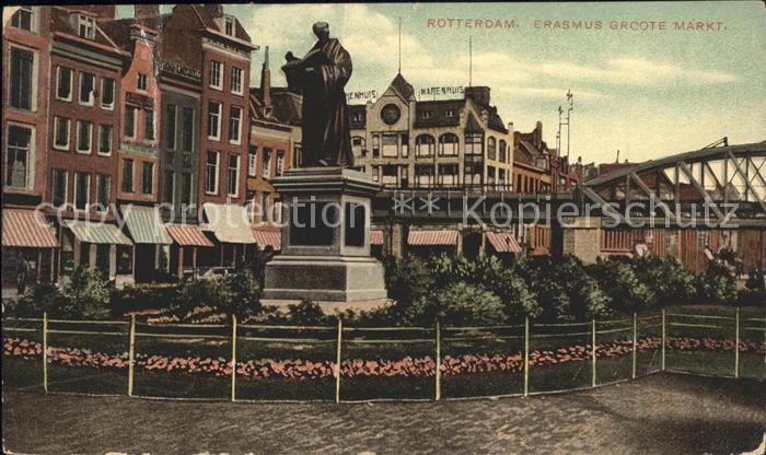 Rotterdam Erasmus Groote Markt